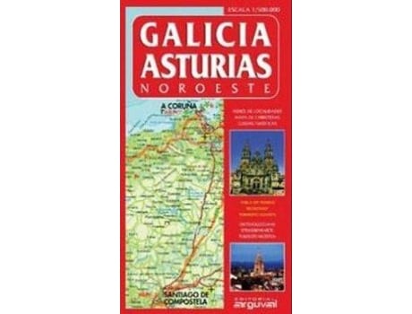 Livro Mapa De Galicia Y Asturias de Unknown (Espanhol)