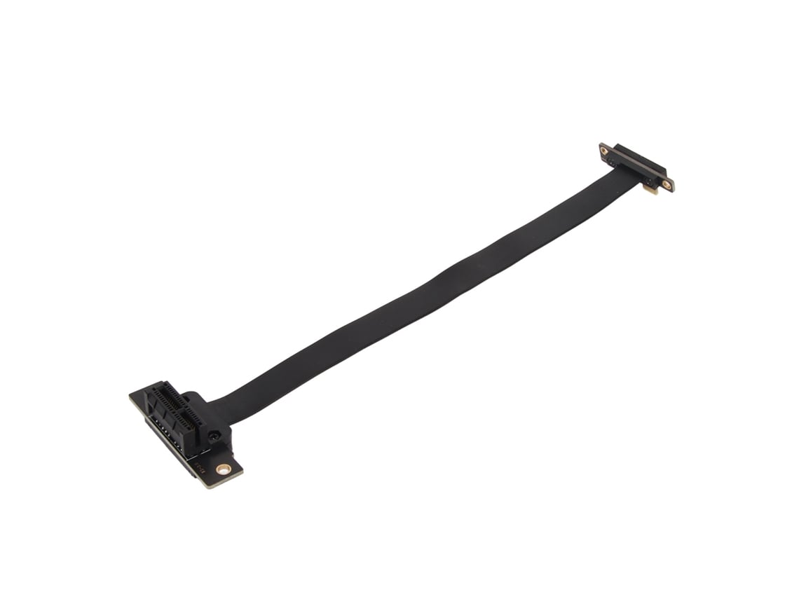 Aetheria cabo Extensor Pcie 3.0 1x com Ângulo Direito Duplo 90 Graus Riser Card Adaptador 30cm