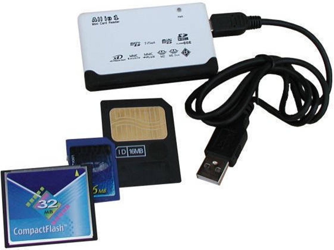 Leitor de Cartões REPORTER 02263 (USB 2.0)