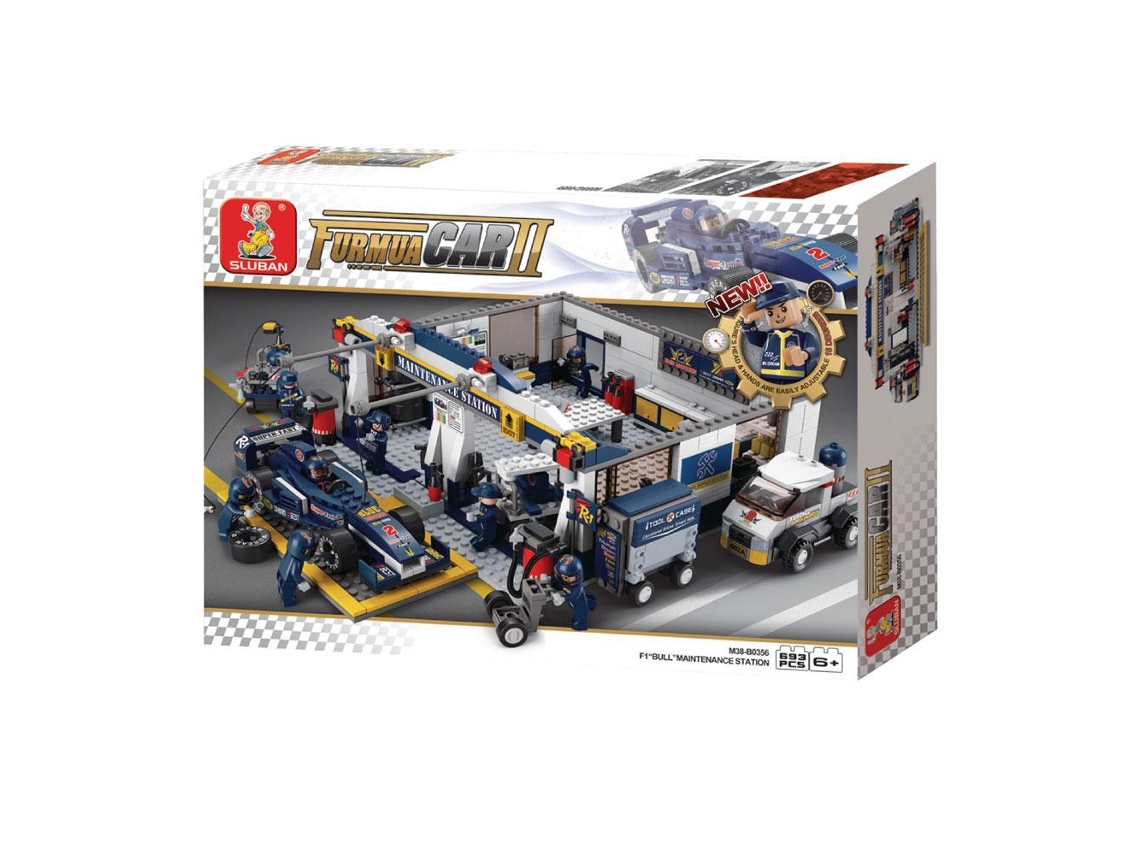 Blocos Formula Car II Manutenção 741 pcs