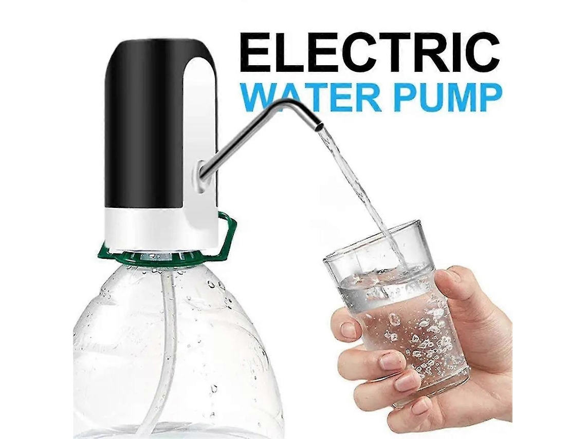 Bomba Para Garrafa De Água Branca/preta, Carregamento Usb, Comutador Automático, Bomba Para Bebidas Com Um Clique, Comutador Automático PENGDSJE