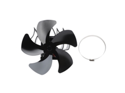 Ventilador Térmico Parede Estufa Madeira Quente Silencioso