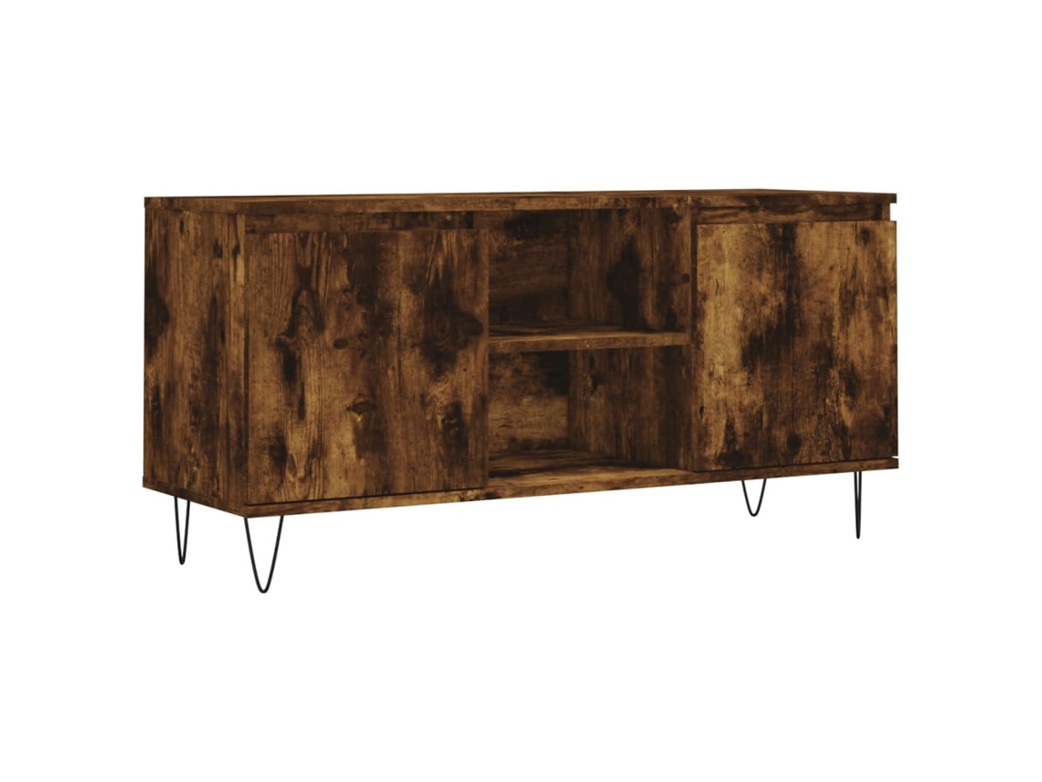 Móvel de Tv Derivados de Madeira Carvalho Fumado 104x35x50 cm MAISON EXCLUSIVE