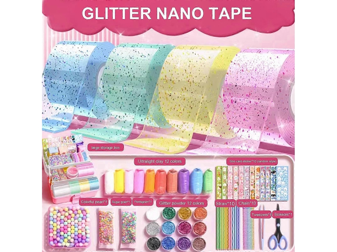 Kit de Fita Adesiva Nano Bubble com Fita Adesiva para Nano Adesivos GOKOCO