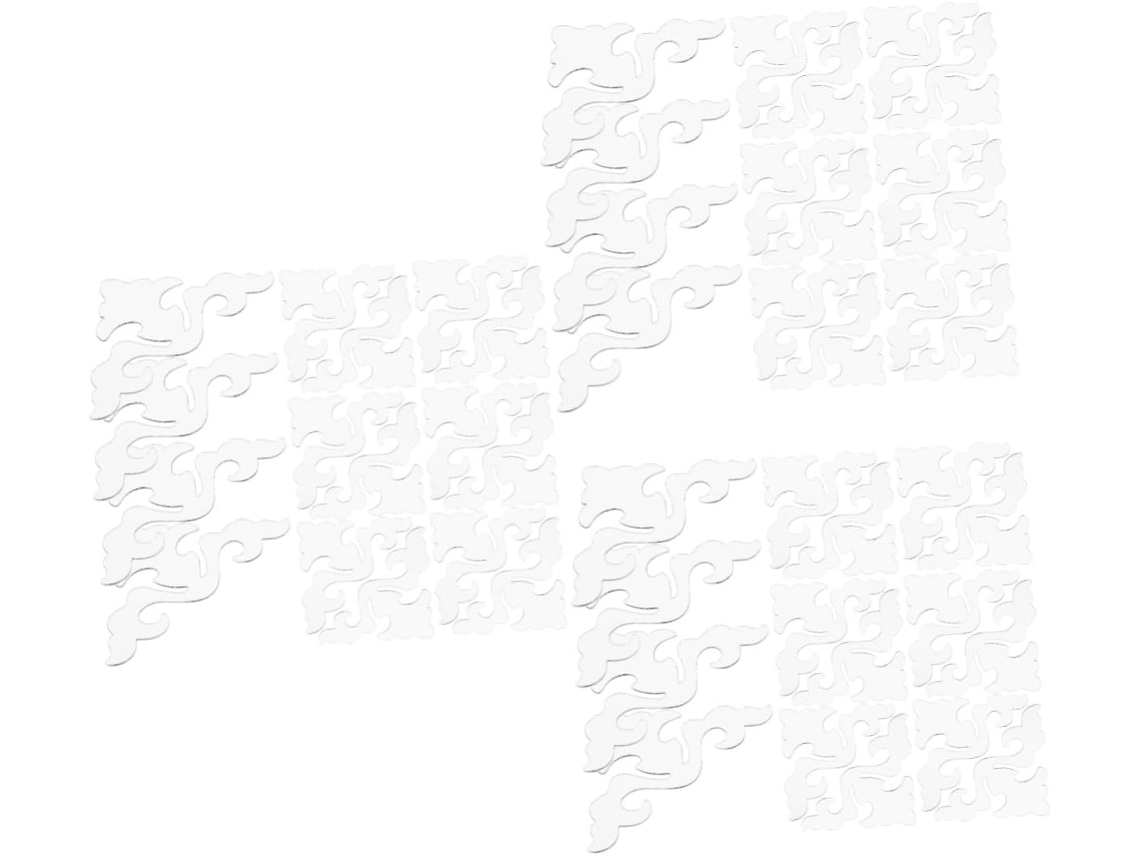 Conjunto De 48 Adesivos De Parede Decorativos Autoadesivos Com Design Criativo Para Sala De Estar.