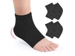 Meias De Gel Para Proteção Do Calcanhar, Meia Para Cuidados Com Os Pés, Alívio Para Pés E Calcanhares Secos Recuperação Rápida