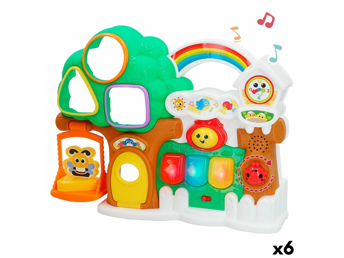 Brinquedo Interativo para Bebés WINFUN Casa 32 X 24,5 X 7 Cm 6 Unidades