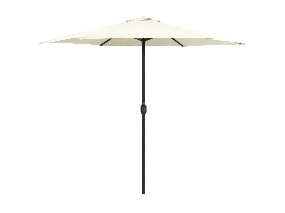Guarda sol VIDAXL Branco (270x246 cm)