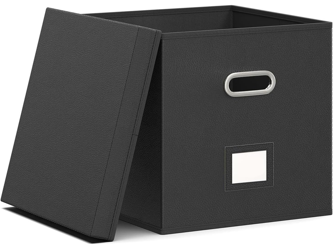 Porta Discos | Estojo Empilhável À Prova Dágua Com Tampa, Ideal Para Estudantes, Viagens, Família, Mudanças, Música, Djs E Fotografia. Gokoco