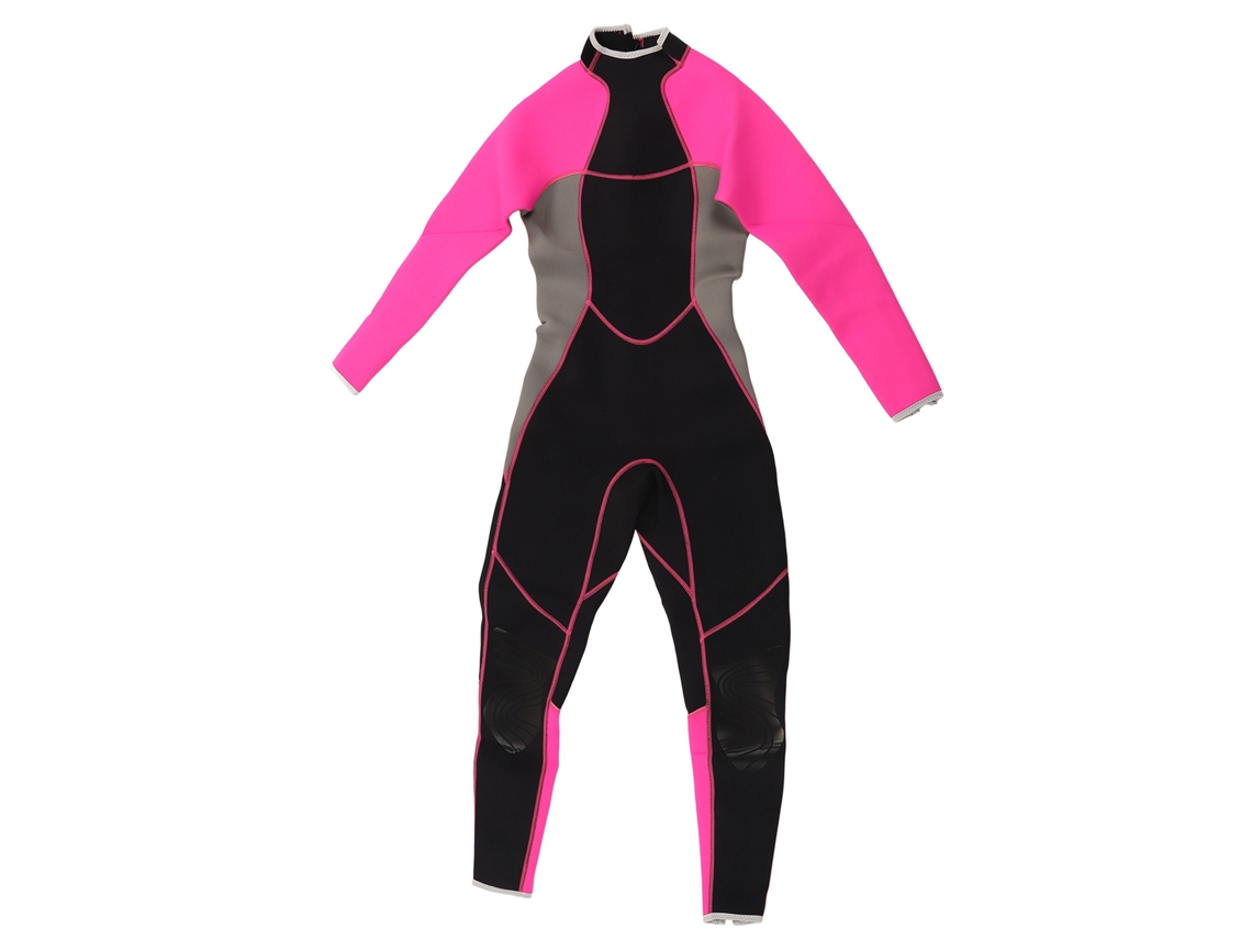 Traje de Mergulho Feminino Inteiro 3mm Quick Dry Surf Mergulho
