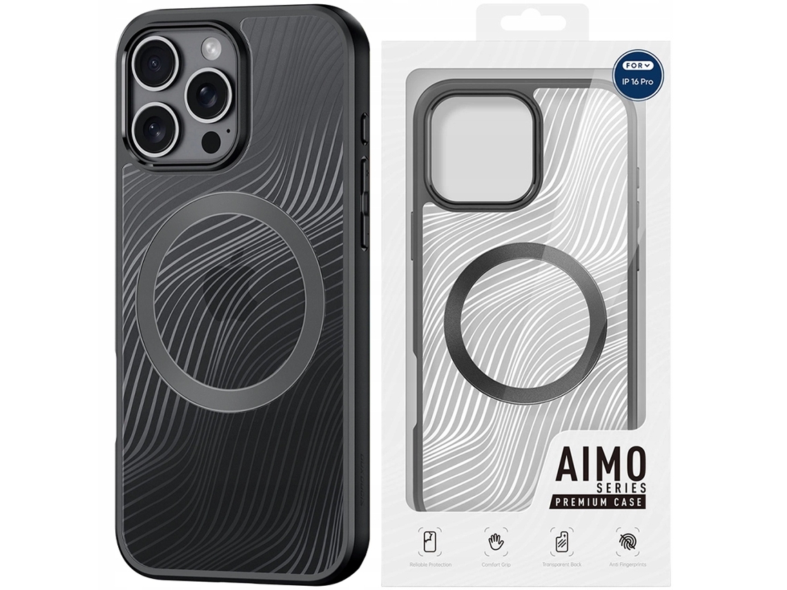 Capa Dux Ducis Aimo Mag Para Iphone 16 Pro Com Magnético