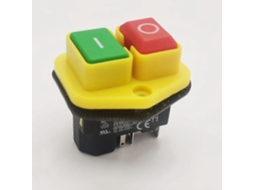 Interruptor de botão KJD17B 220 240V 16A 5 pinos impermeável para ferramentas elétricas e equipamentos de máquinas 5 pinos S/MARCA