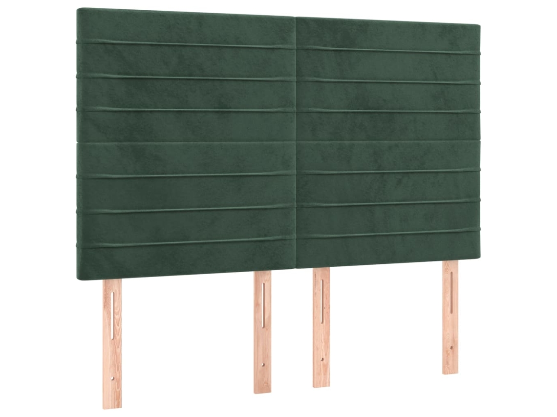 Headboard, Headboards Vidaxl Verde Veludo (144 Cm)