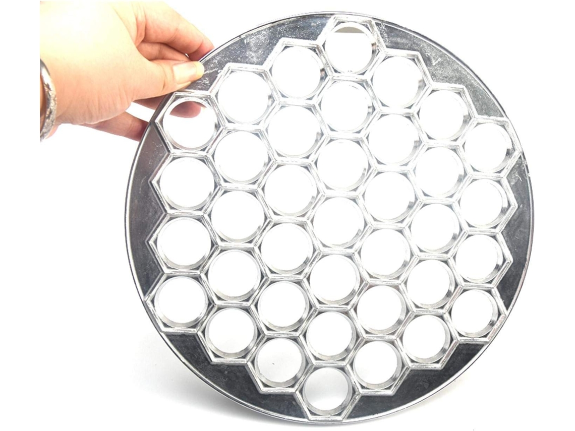 Máquina De Ravioli Russo Com 37 Cavidades, Molde Para Fazer Pelmeni, Molde De Metal Para Cozinha, Máquina De Fazer Pastéis Massa Em Liga Alumínio