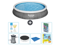 Piscina Bestway Fast Set Redonda 396x84 Cm 5 peças S198 BESTWAY