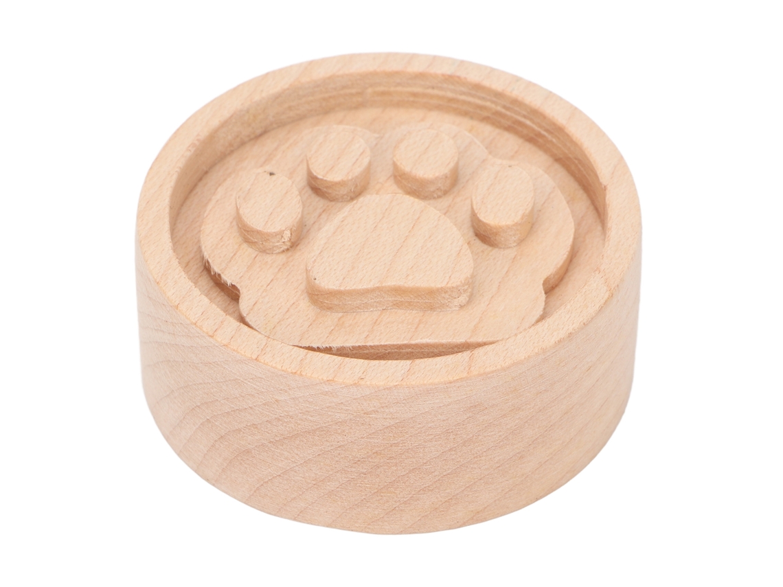 Difusor Aromático De Madera De Arce Redondo Com Garras De Gato Para Lar E Carro