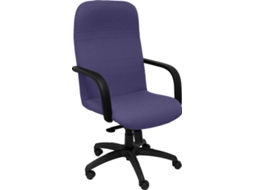 Cadeira de Escritório Executiva PYC Letur Azul Claro (Braços Fixos - Tecido) — Braços Fixos