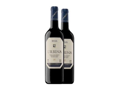 Vinho URBINA Especial Tempranillo Rioja Reserva (0.75 L - 2 Unidades)