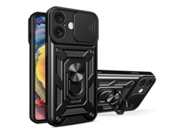 Capa Para Iphone 16 Plus - Tampa Deslizante Para Câmera - Tpu Pc