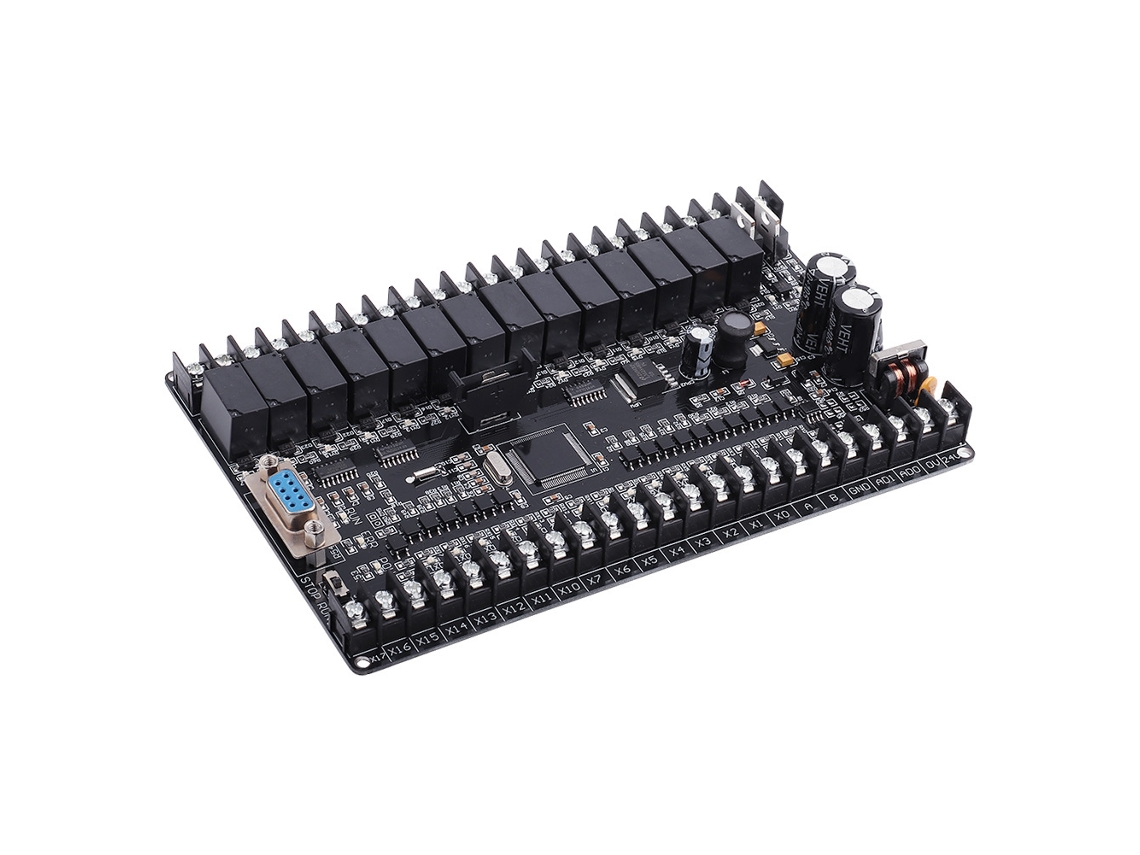 Placa De Controle Industrial Plc Fx1n 32mrt Cpu 32 Bit