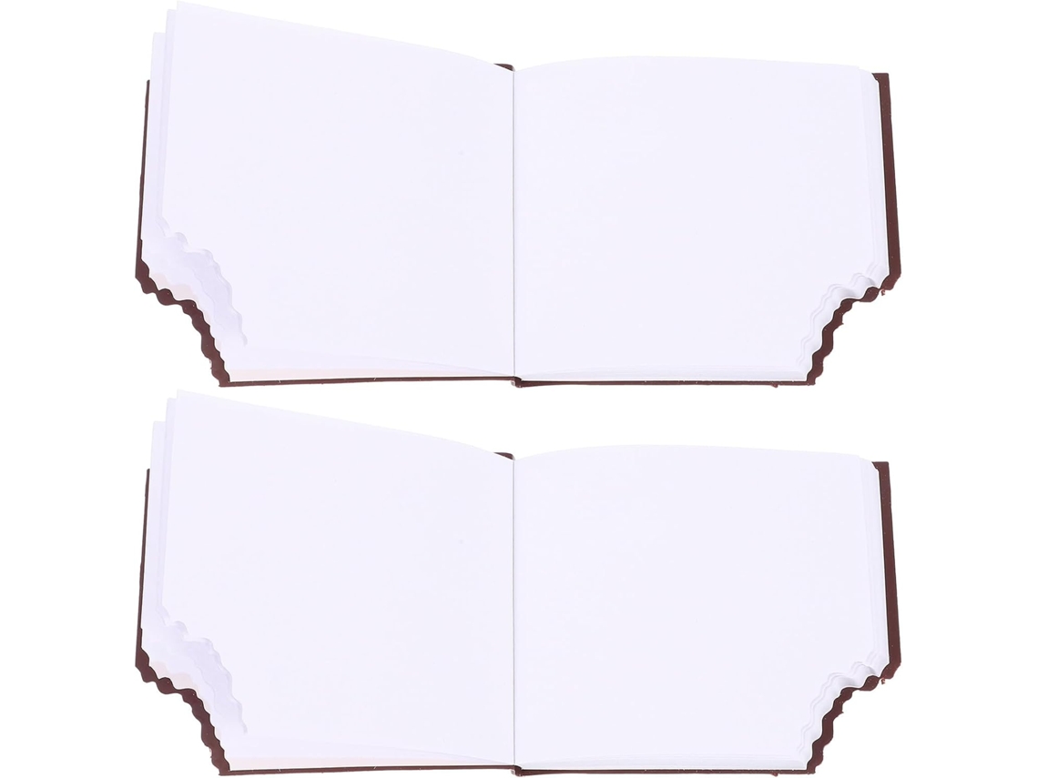 Carnet De Chocolat 2 Peças De Papel, Notas Adhésives Fortes, Bureau