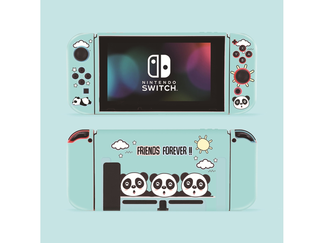 Capa Protetora para Switch, Capa Fina de Tpu Compatível com Console Nintendo Switch e Joy con BRILVIBERA