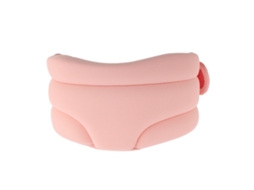 Cervical collar macio, respirável, ajustável, para dormir, rosa S/MARCA