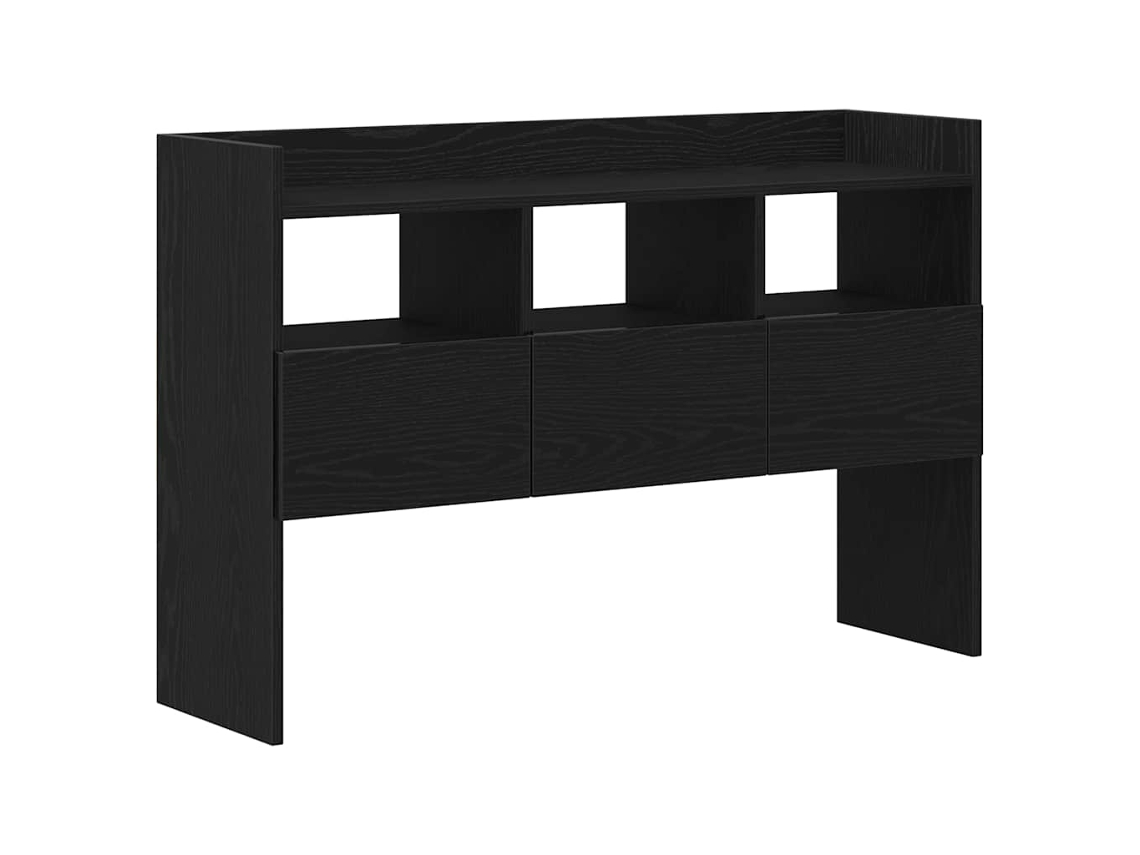 Buffet Carvalho Preto 105x30x70 cm Madeira Processada MAISON EXCLUSIVE
