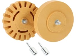 Roda De Borracha De 100 Mm Para Carro, Ferramenta De Remoção Rápida De Adesivos