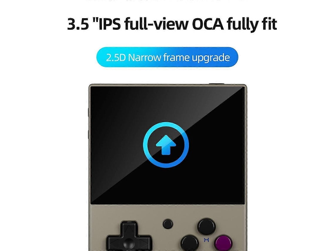 Para Miyoo Mini Plus Retro Handheld Game Console 3,5 Polegadas Ips Tela Linux Sistema Game Player Infantil Ly Ebike