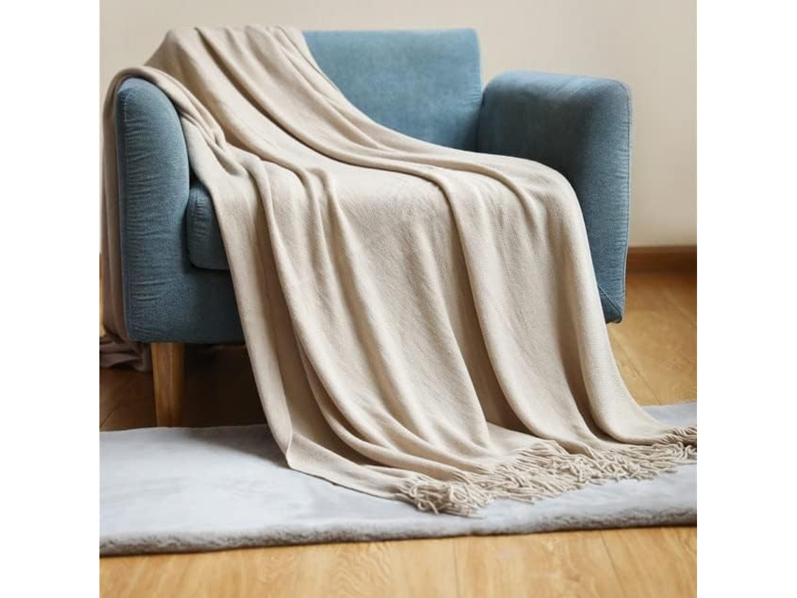 Mantas de Tricô Mantou para Quarto Cama Sofá Manta Decorativa Fios Viagem Escritório Cochilo Colcha, Macio, Qu