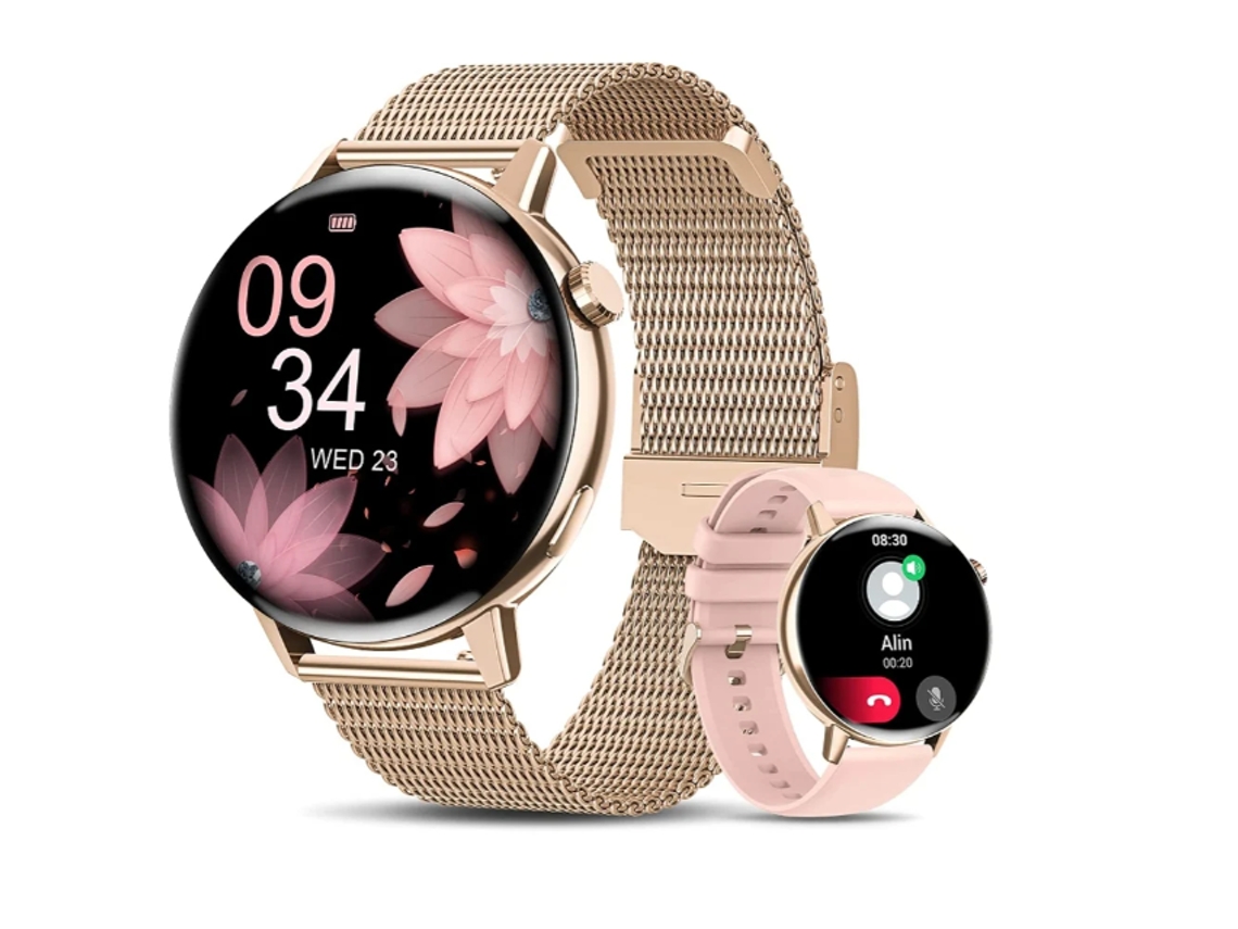 Smartwatch YIZHOOD Te191 Android e Ios Ouro