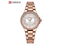 Relógio Feminino De Moda, Pulseira De Aço, Numerais Romanos Simples.