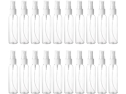 Frascos De Spray Em Miniatura Ciieeo, Práticos E Leves, Pacote Com 20 Unidades De Plástico Recarregáveis.