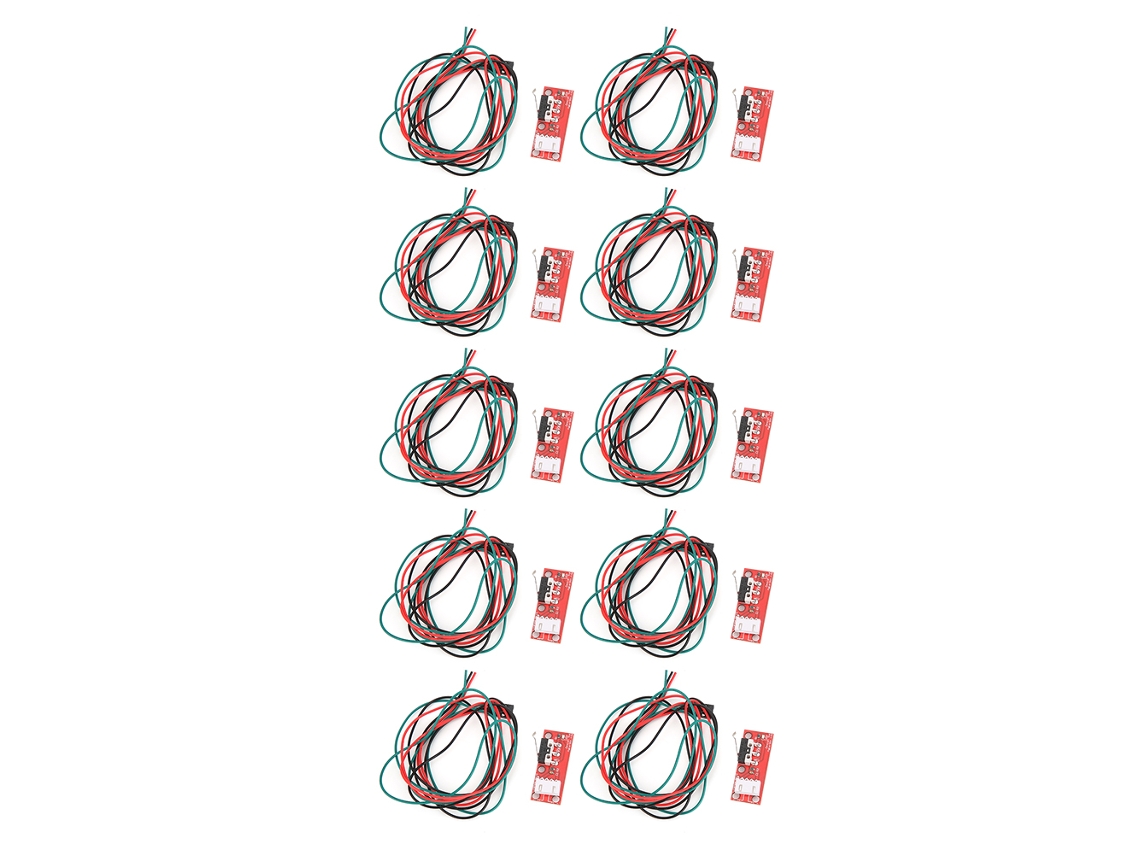 Interruptor Micro Rolete de Segurança em Plástico com Fios