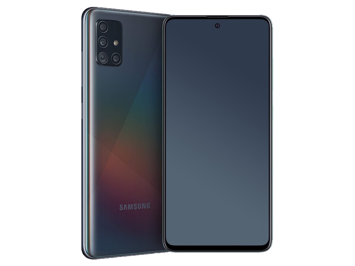 Smartphone SAMSUNG Galaxy A51 Dual-Sim 128 Gb (Recondicionado Sinais de Uso - 128 GB - Preto)