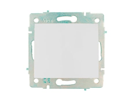 TAMPA CEGA DE EMBUTIR BRANCO 83X81MM S.EUROPA 