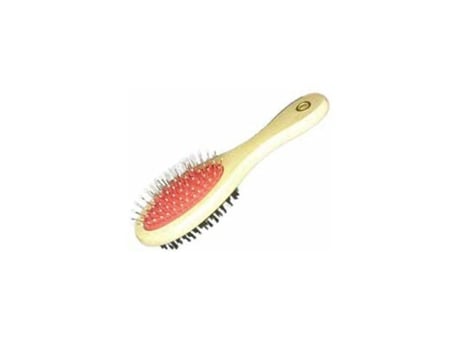 Escova Dupla para Cão Nature 23Cmx6Cm