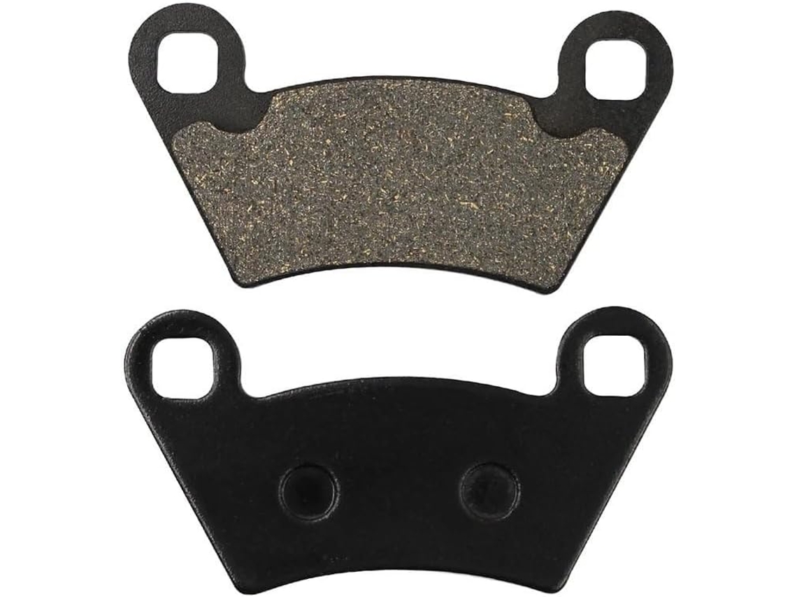 Pastilhas de Freio Universais para Motocicleta Discos Dianteiros e Traseiros 4x4 Efi Dimensões Otimizadas: