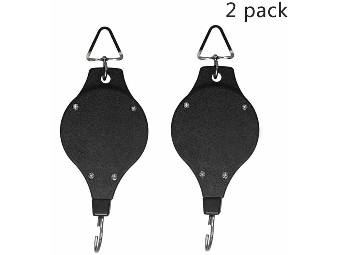 Conjunto de 2 Ganchos Telescópicos para Vasos Flores AQUAFORGE