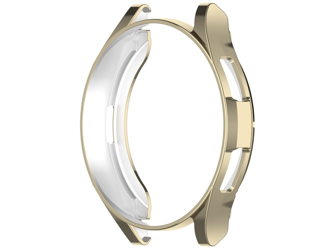Capa Protetora, Compatível Com Samsung Galaxy Watch 6 Classic 47 Mm - Dourado Claro