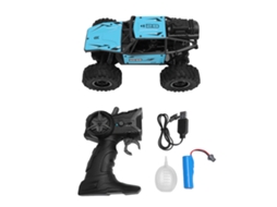Ats coche de Controle Remoto 2.4g 5 Canais, Veículo Todo Terreno de Ligação para Crianças, Brinquedo de Escalada Azul