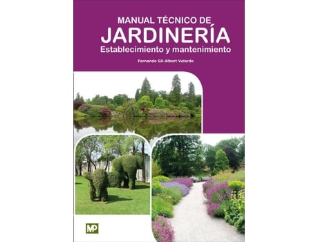 Livro Manual Técnico Jardinería de Fernando Gil-Albert Velarde