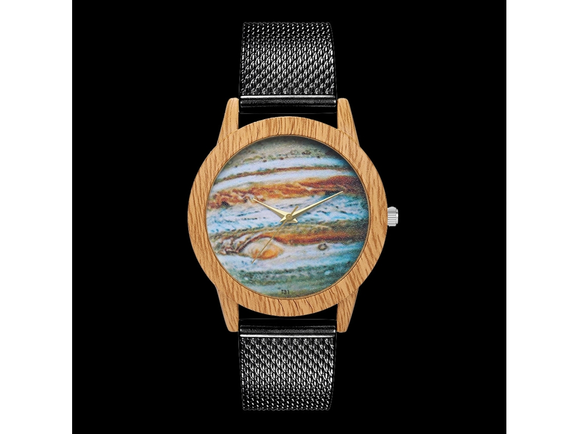 Reloj De Cuarzo Unisex Con Correa De Silicona Casual Negro