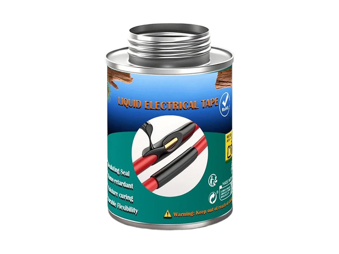 Fita Isolante Líquida À Prova D Água 130ml Resistente A Altas Temperaturas E