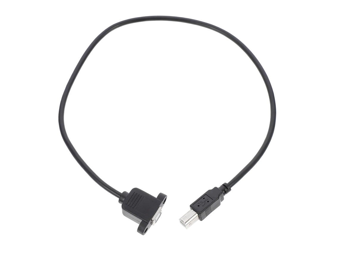 Cabo Extensor Usb 2.0, Emborrachado E De Cobre, Para Impressora,