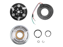 Compressor De Ar Condicionado Com Embreagem Magnética, Bobina Solenoide De 12v, Design De Polia Durável, Compatibilidade Versátil