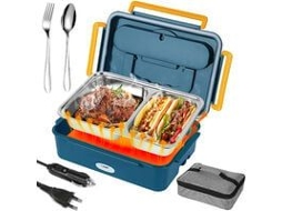 Lancheira térmica 3 em 1 Slowmoose, 1,2 L, 220 V, 12 V e 24 V, 25 x 18 x 8 cm (L x P x A).