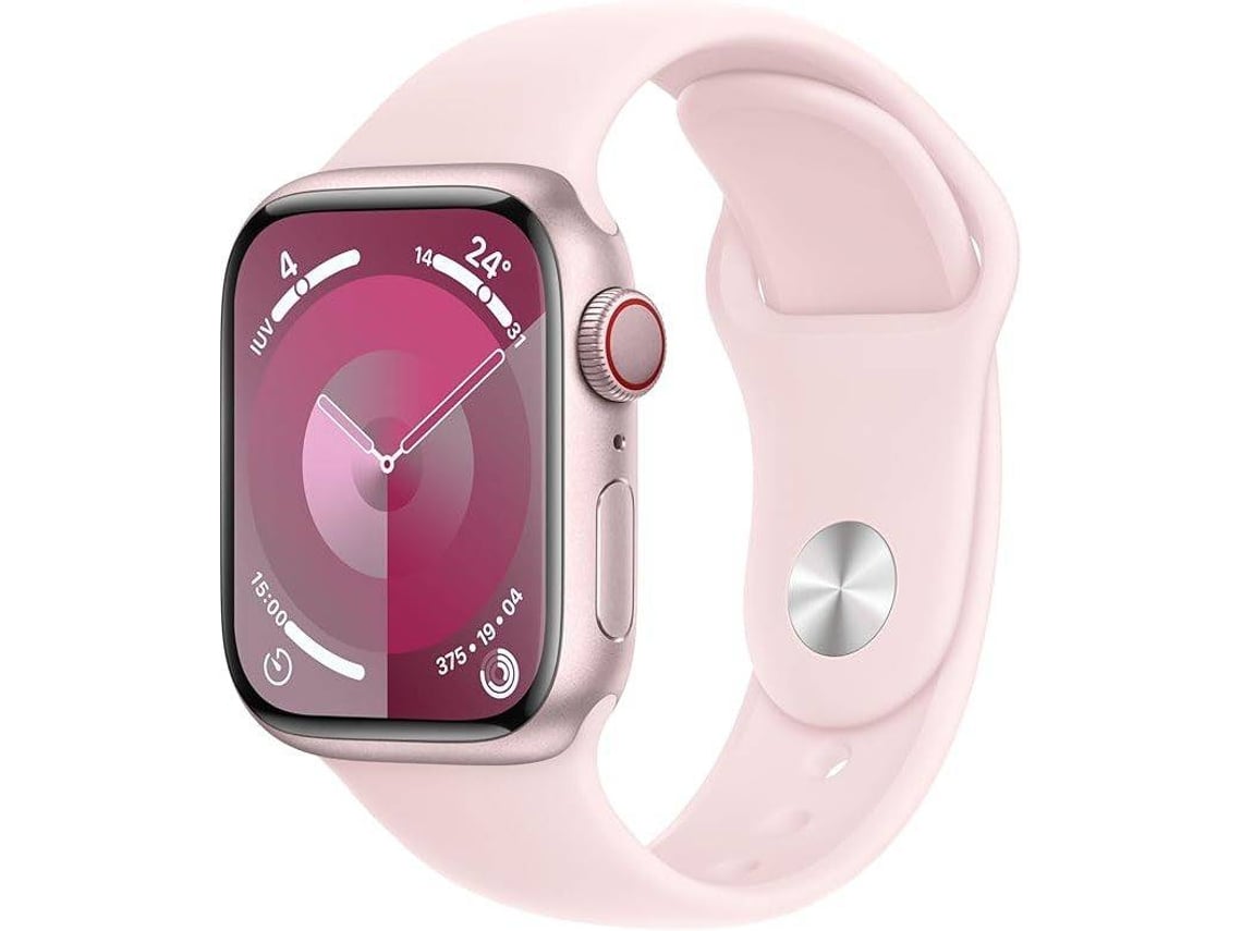 APPLE Watch 9 GPS (Recondicionado Flippers Marcas Mínimas - 41 mm - Alumínio Rosa)
