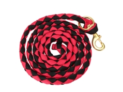 Corda de Guiamento para Cavalo, Trançada, Latão, 2.0m/2.5m/3.0m, Nylon S/MARCA